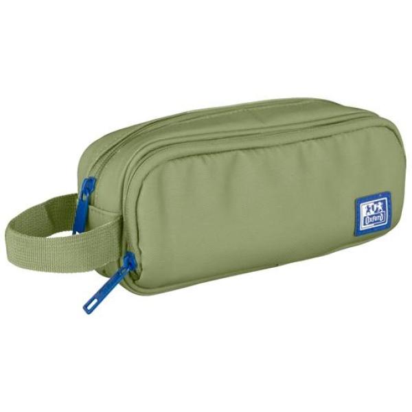 Oxford estuche kangoo young proof b-smart poliéster reciclado verde safari