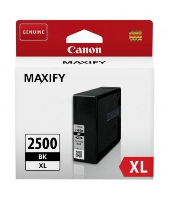 Canon tinta negro maxifi ib 4050/4150 - mb 5050/5150/5155/5350/5450/5455 - pgi 2500xlbk