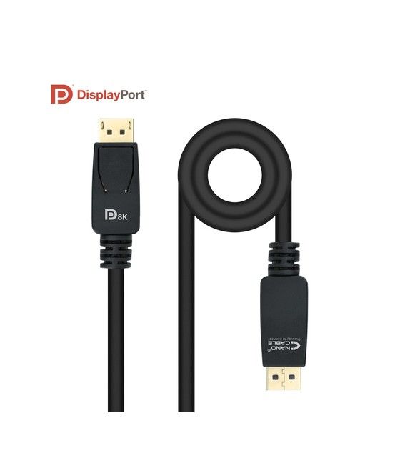 Nanocable 10.15.2503 cable DisplayPort 3 m Negro - Imagen 2