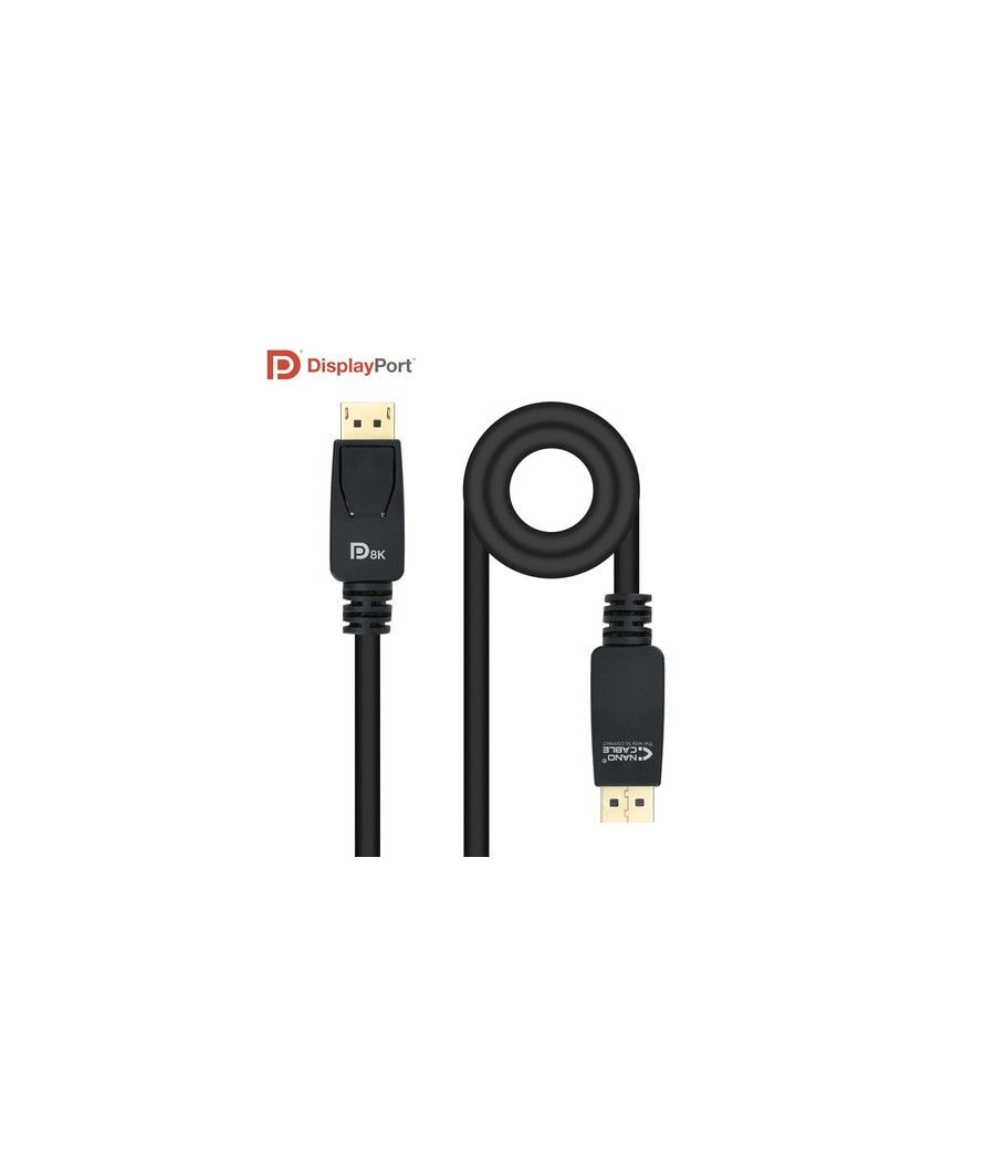 Nanocable 10.15.2503 cable DisplayPort 3 m Negro - Imagen 2