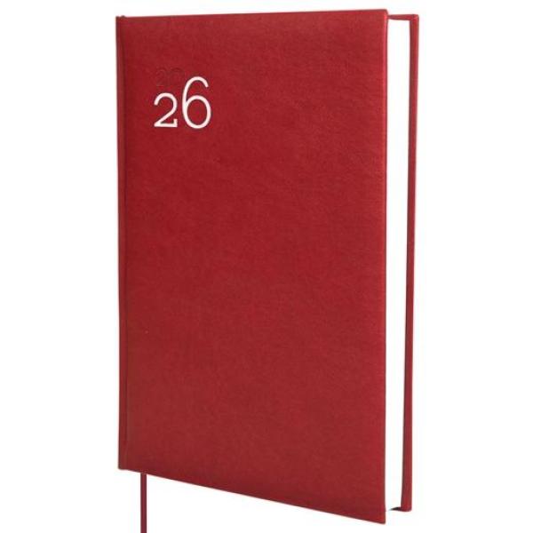 Finocam agenda dynamic milano y11-165x240mm 1dp tapa dura burdeos 2026