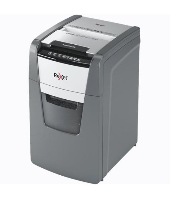 Rexel destructora auto + 130m micro-corte autoalimentacion gris