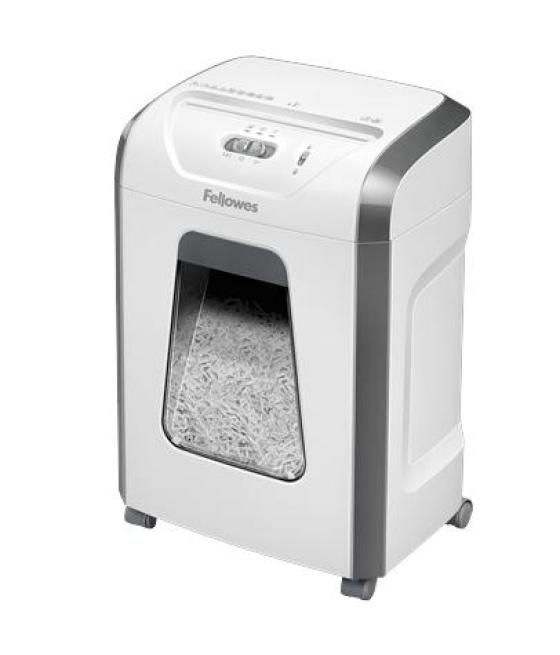 Fellowes destructora manual 15c corte en partículas 4x40mm (p-4) 19l blanco