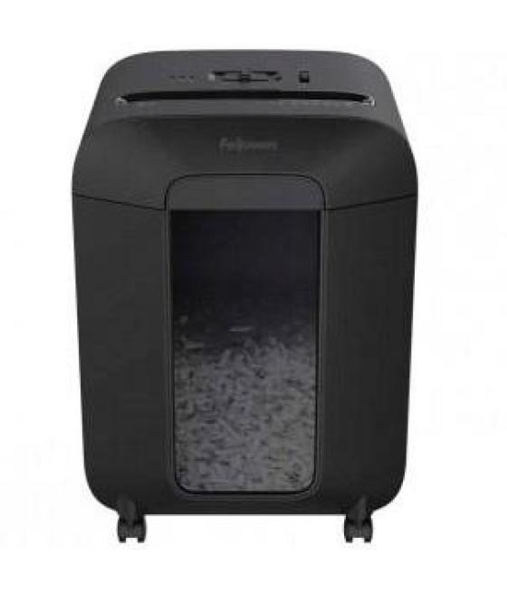 Fellowes destructora manual lx85 corte en partículas 4x40mm negro