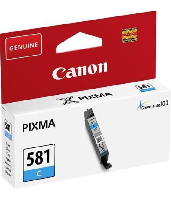 Canon tinta cian pixma ts 615x/815x/915x - tr 755x/855x - cli 581c