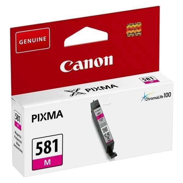 Canon tinta magenta pixma ts 615x/815x/915x - tr 755x/855x - cli 581m
