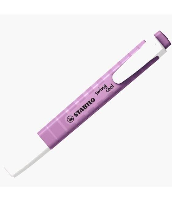 Stabilo marcador swing cool naturecolors wildflower lila grisaceo caja 10 ud