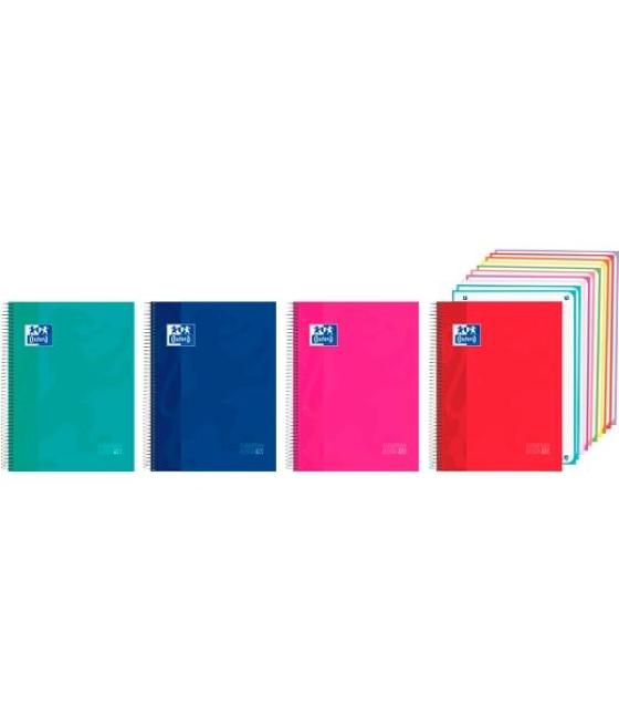 Oxford cuaderno europeanbook 10 xl classic a4+ 200h 5x5 write&erase tapa extradura colores surtidos