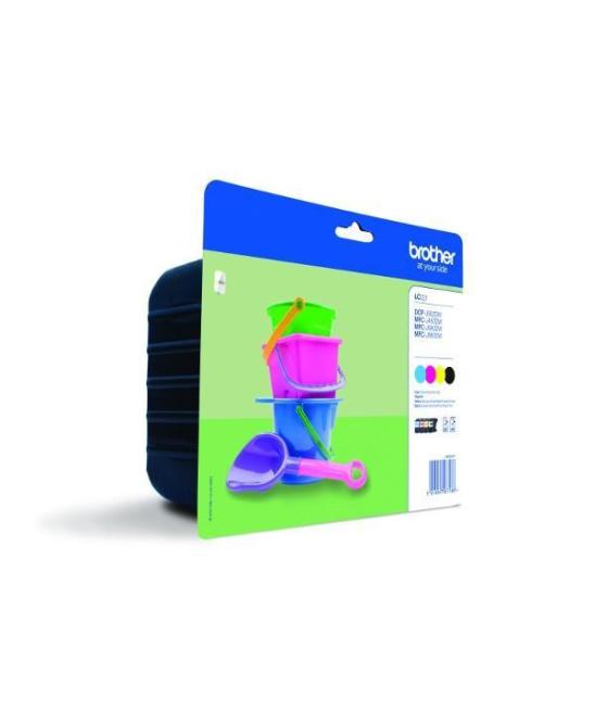 Brother tinta bk/c/m/y dcp-j562dw - mfc-j480dw/j880dw - pack 4 colores