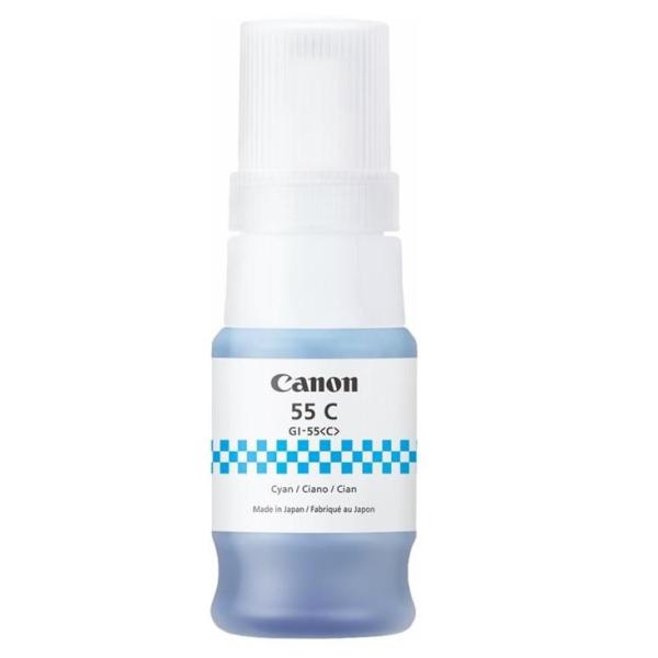 Canon bote tinta cian pixma maxify gx 1050/2050 - gi 55c