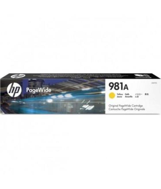 Hp pagewide nº981a, cartucho de tinta amarillo