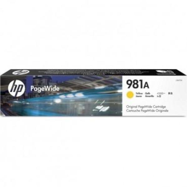 Hp pagewide nº981a, cartucho de tinta amarillo