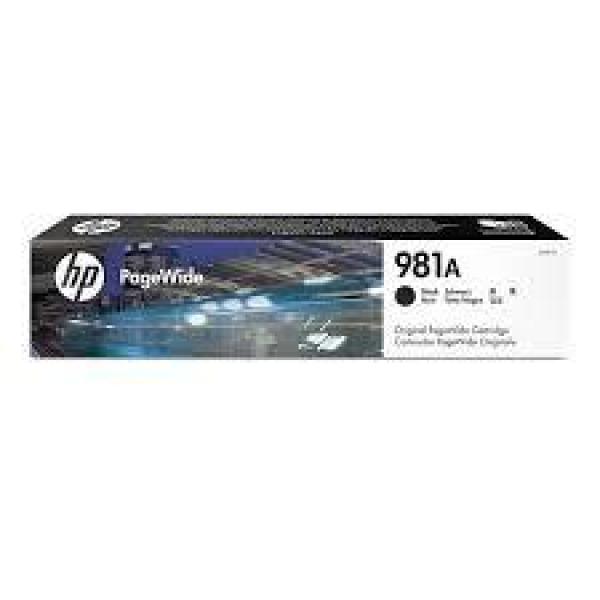 Hp pagewide nº981a, cartucho de tinta negro