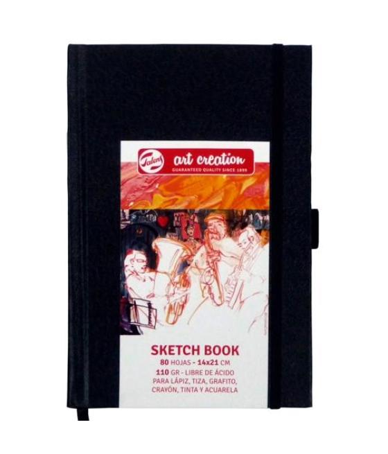 Talens art creation cuaderno de dibujo 14x21cm 80h 110gr