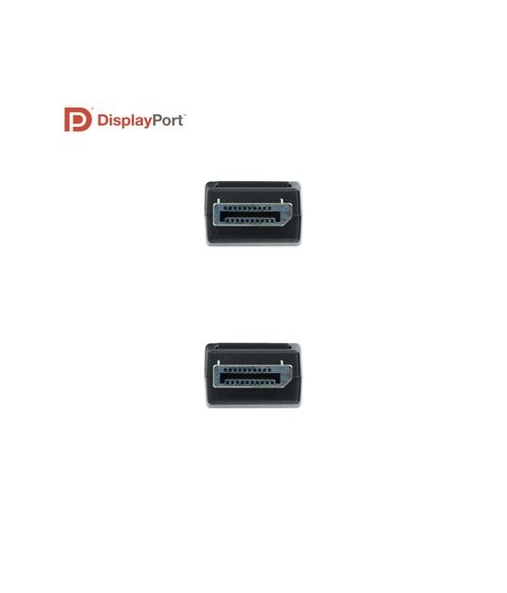 Nanocable 10.15.2503 cable DisplayPort 3 m Negro - Imagen 4