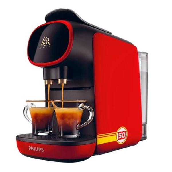 Philips cafetera capsulas l'or barista 19 bares rojo