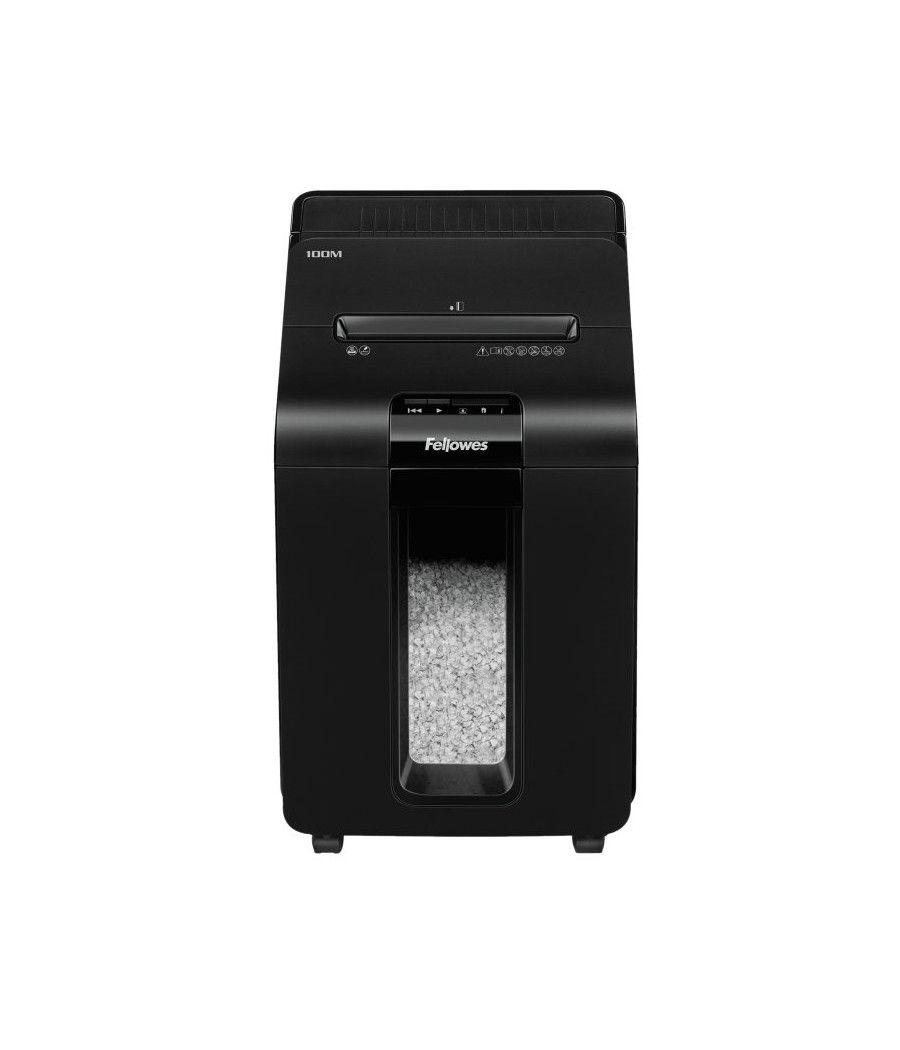 Fellowes Destructora  AutoMx100M  Mini-CORTE4x10mm - Imagen 6