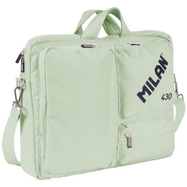 Milan maletín para portátil 17" colección 430 since 1918 verde