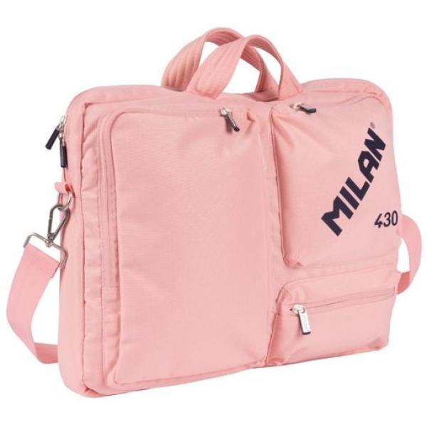 Milan maletín para portátil 17" colección 430 since 1918 rosa