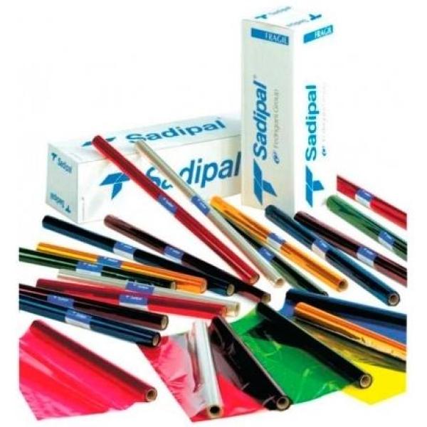 Sadipal papel celofán 30gr rollo 0,70x10m naranja