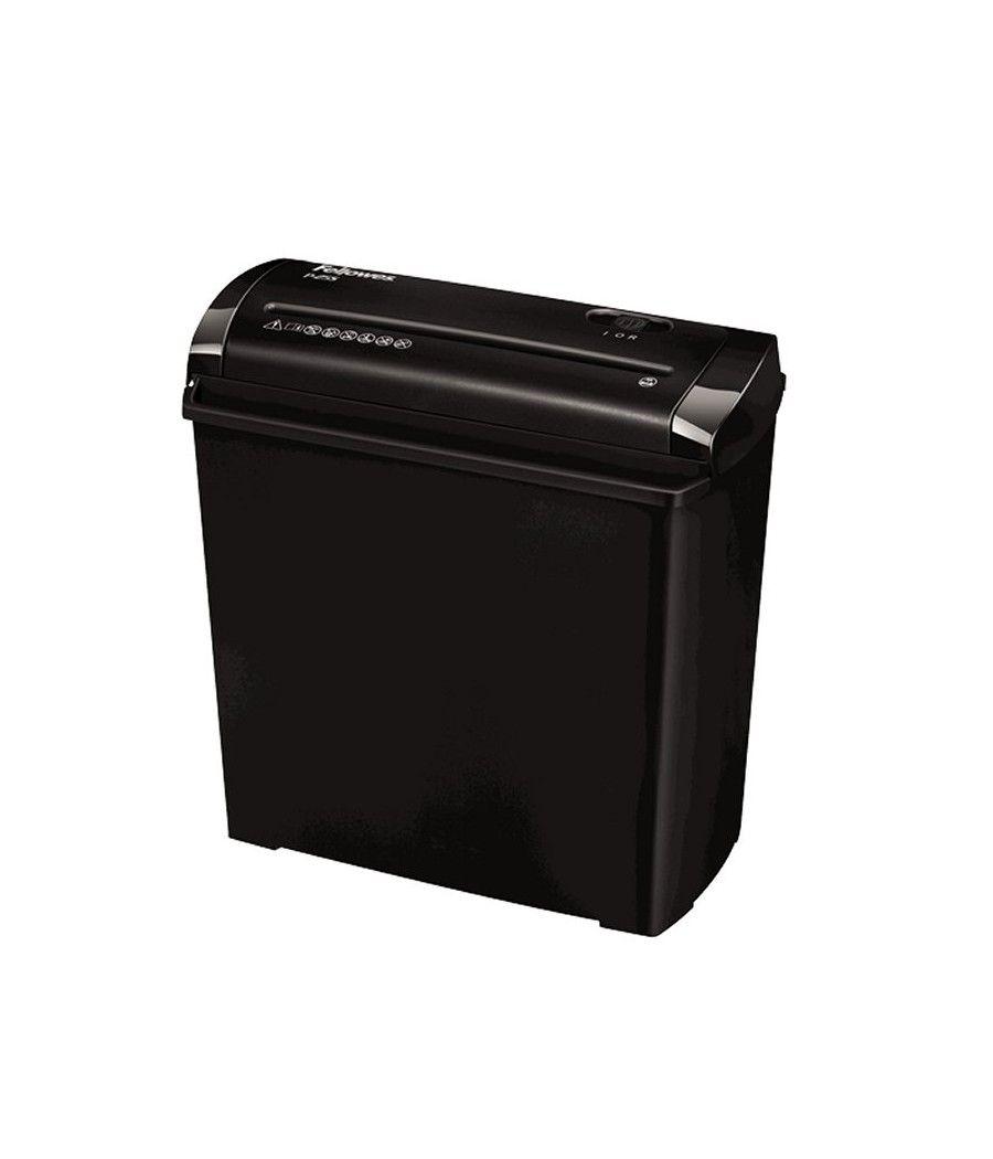 Fellowes Destructora P-25S corte en tiras de 7mm - Imagen 3