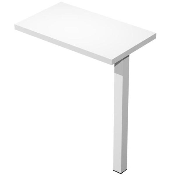 Artexport ala lateral mesa 60x35 tablero 22mm blanco