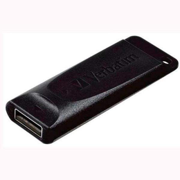 Verbatim pendrive store'n'go slider 64gb retráctil usb 2.0 negro