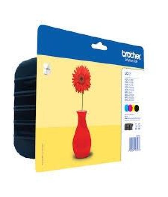 Brother tinta bk/c/m/y dcp-j552dw - mfc-j470dw - pack 4 colores