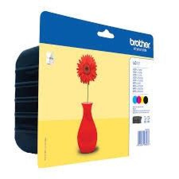 Brother tinta bk/c/m/y dcp-j552dw - mfc-j470dw - pack 4 colores