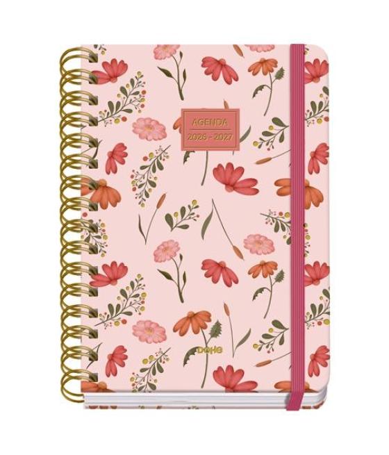 Dohe agenda escolar premium a5 espiral doble sv cartón forrado mod. belle 2026-2027