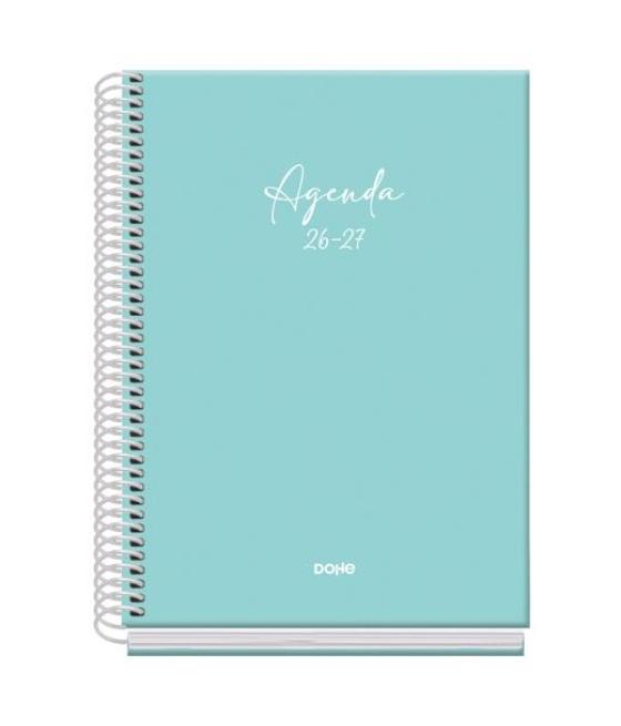 Dohe agenda escolar basic serenity a5 espiral dp cartón forrado verde 2026-2027