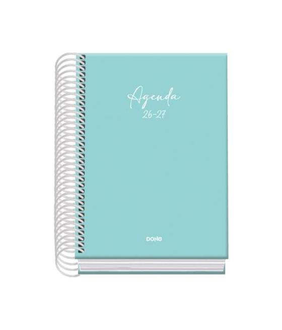 Dohe agenda escolar basic serenity a6 espiral dp cartón forrado verde 2026-2027