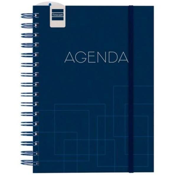 Finocam agenda institut para estudiantes espiral 4º-155x215mm svv azul curso 2026-2027