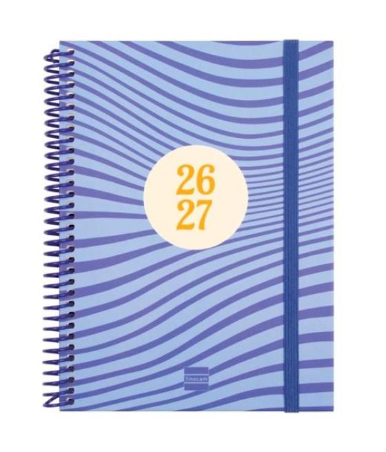 Finocam agenda diva para estudiantes espiral 4º-155x212mm svh olas curso 2026-2027