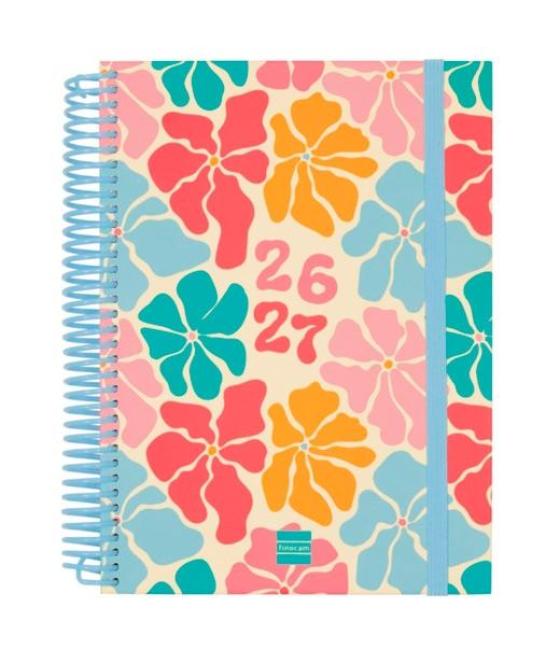 Finocam agenda diva para estudiantes espiral 4º-155x212mm 1dp spring curso 2026-2027
