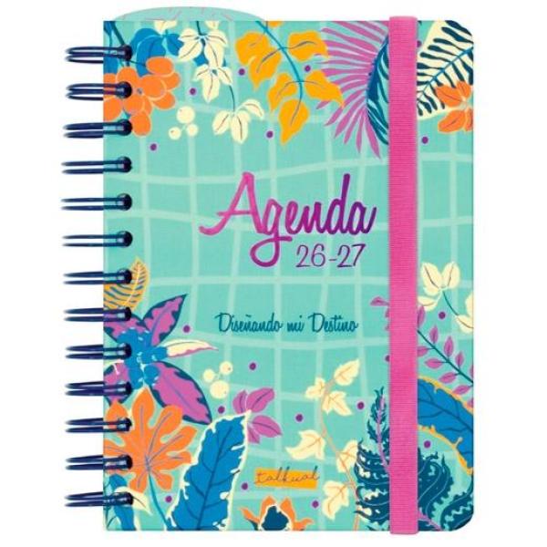 Finocam agenda talkual para estudiantes espiral 8º-120x169mm 1dp destino curso 2026-2027