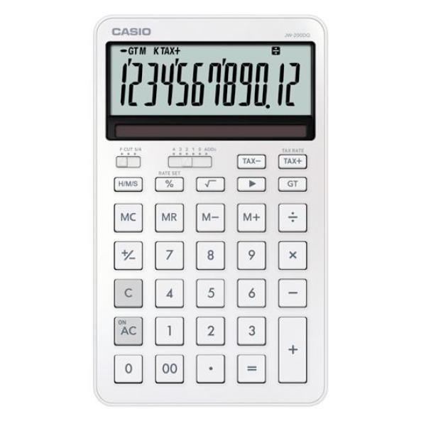 Casio calculadora de oficina sobremesa 12 dígitos blanco