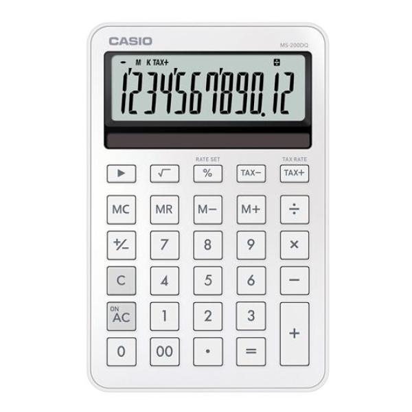 Casio calculadora de oficina sobremesa 12 dígitos blanco