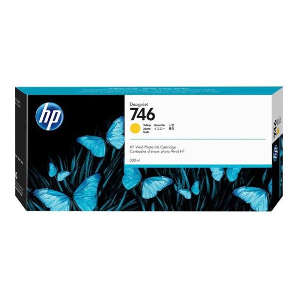 Hp tinta amarillo desingjet z6 z9 - nº 746