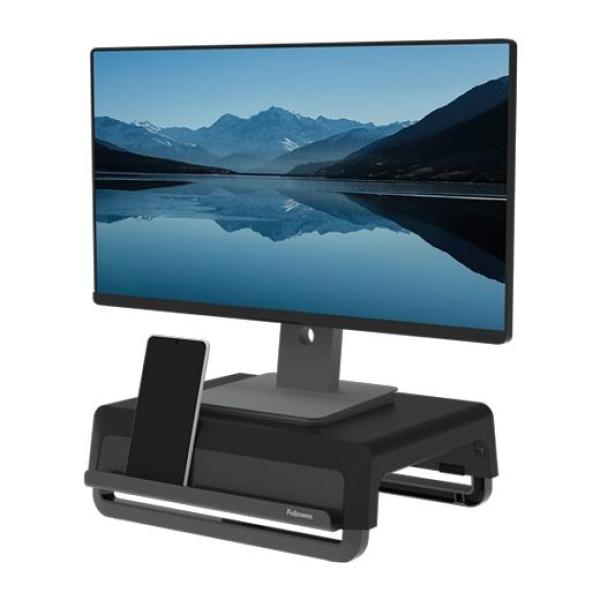 Fellowes soporte elevador para monitor breyta negro