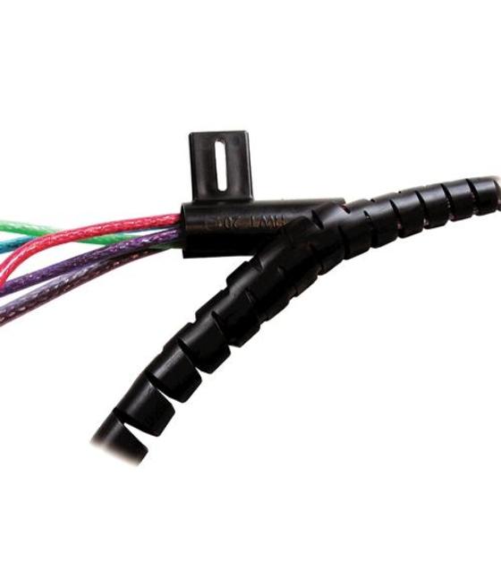 Fellowes organizador cables negro cablezip