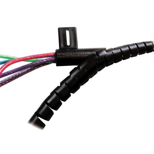 Fellowes organizador cables negro cablezip