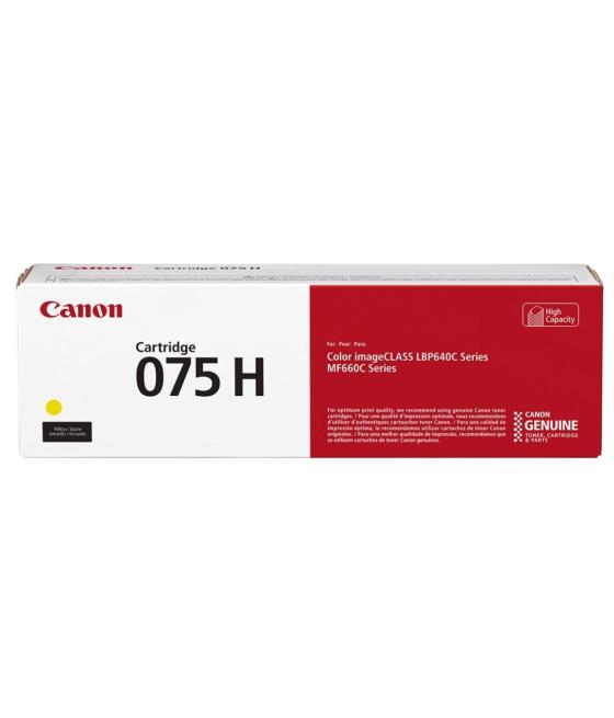 Canon toner amarillo i-sensys lbp 646cdw/647cdw - mf 664cdw/667cdw - 075hy