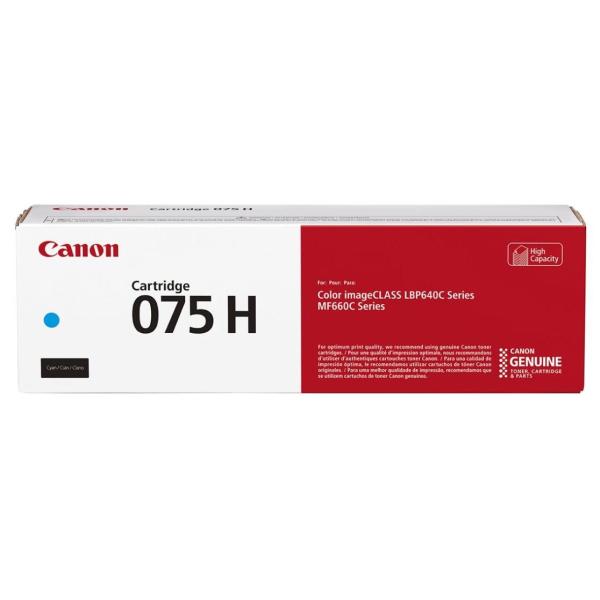 Canon toner cian i-sensys lbp 646cdw/647cdw - mf 664cdw/667cdw - 075hc