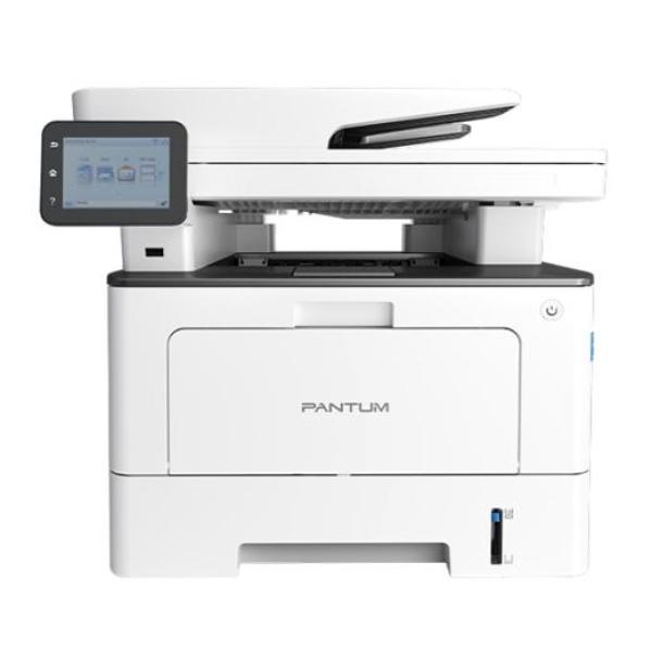 Pantum equipo multifuncional láser monocromo a4, 3 en 1 - 2400 x 2400 ppp -42 ppm - capacidad: 250 hojas - opcional (2*550 hojas