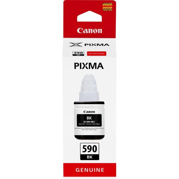 Canon bote de tinta negro pixma g 1500/1501/1510/2500/2501/2510/3500/3501/4410/4500/4511 - gi 590bk