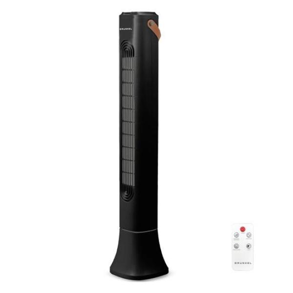 Grunkel ventilador de torre 50w 3 velocidades c/temporizador y mando a distancia negro