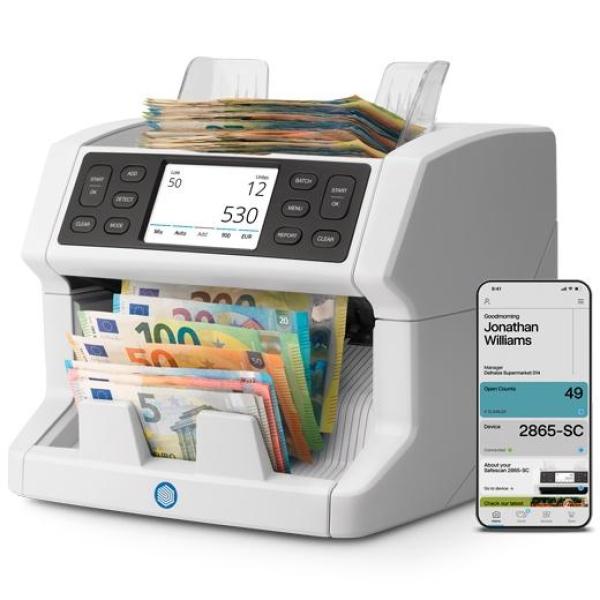 Safescan contadora de valor de billetes - modelo 2865-sc