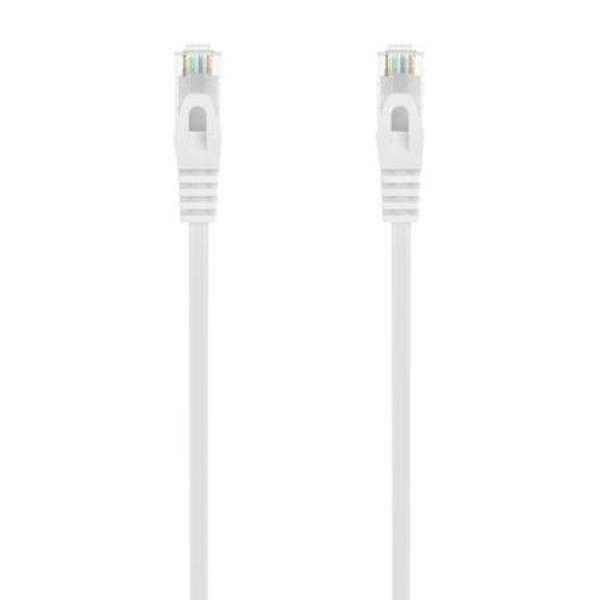 Aisens cable de red latiguillo rj45 lszh cat.6 utp awg24 blanco 1,0 m