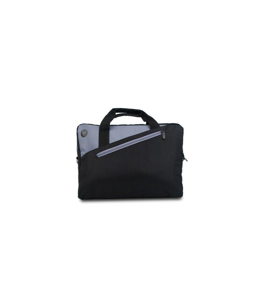 NGS Monray maletines para portátil 35,6 cm (14") Maletín Negro, Gris - Imagen 1